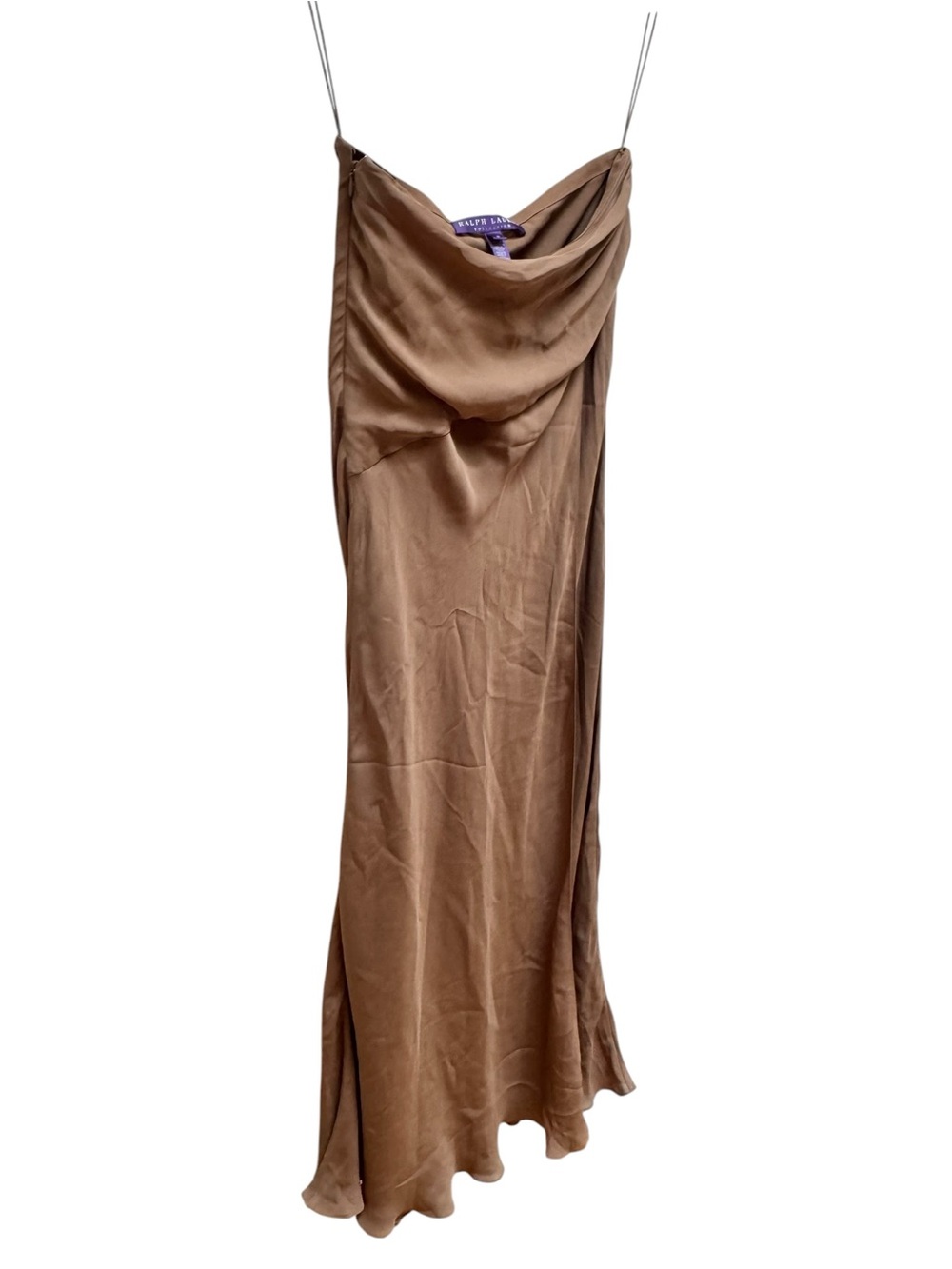 Ralph Lauren Purple Label Vintage Brown Silk Slip Dress - Picture 7 of 16